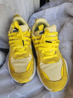 PUMA × Pokémon: Pikachu RS-X Yellow Sneakers - Youth Size 5 
