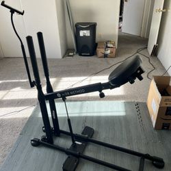 The DB Method Squat Machine and accessories