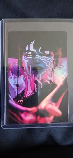 McDonald's Demon Jinu Card Saja Boys