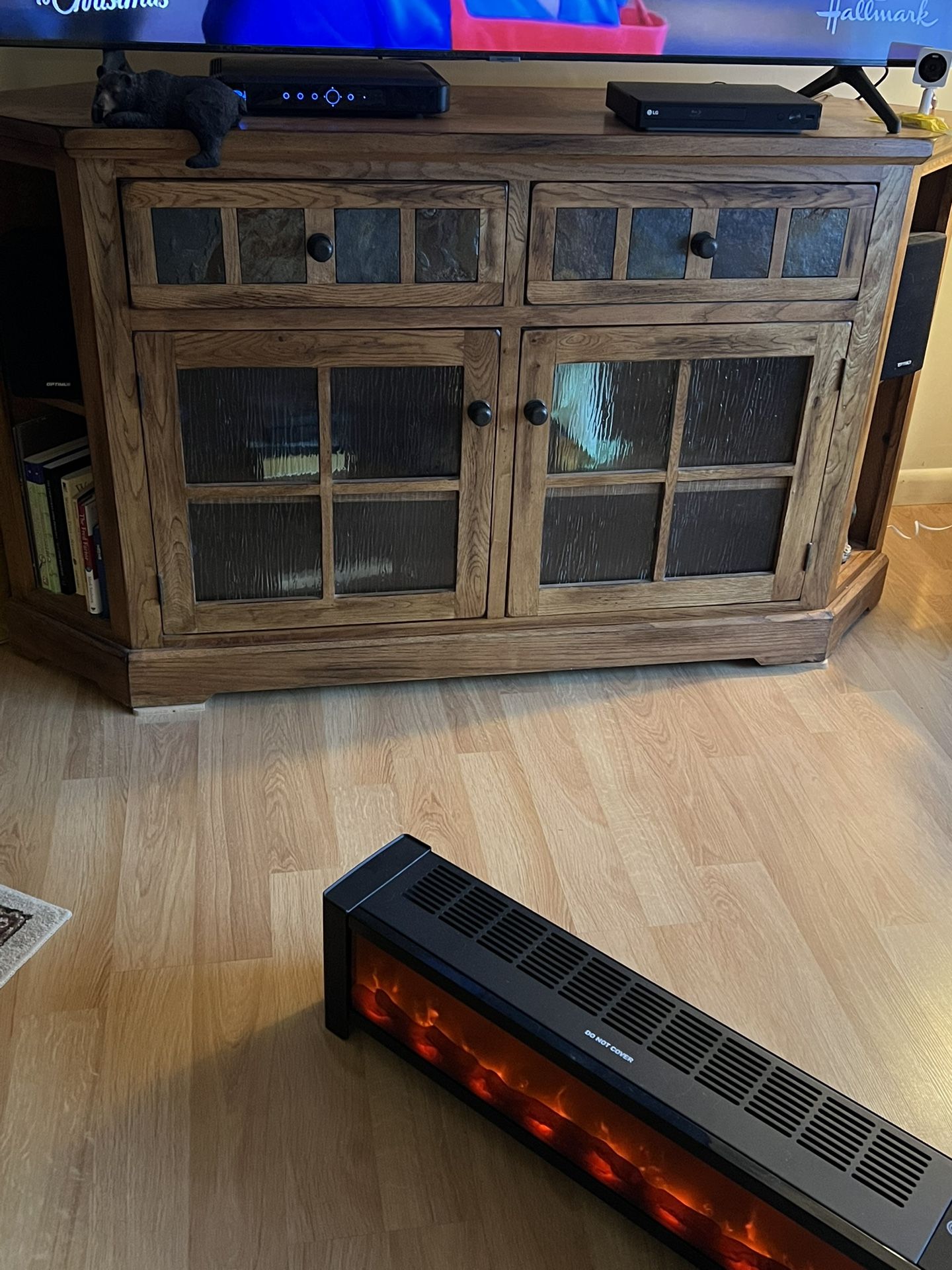 T.V. Cabinet Stand Like New $200.00