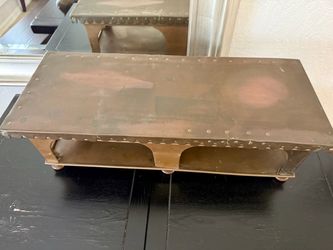 Antique Solid Copper Plate Warmer / Server - Alex Boyd London (~1900)
