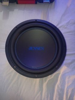 Jensen J12W 12-inch 1200 Watts Peak Power Polypropylene Subwoofers