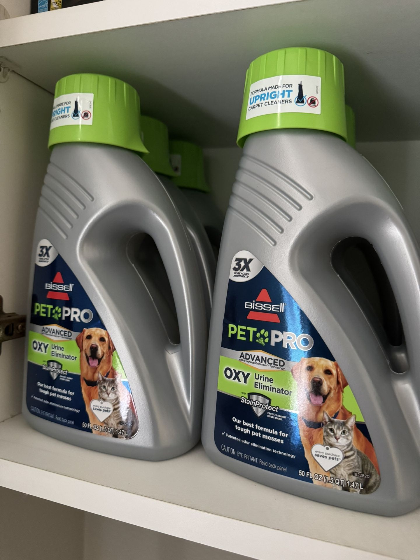 BISSELL Pet Urine Stain & Odor Remover, 50 fl oz Fresh Scent