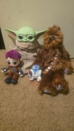Star Wars Plush Toy Bundle Set of 4