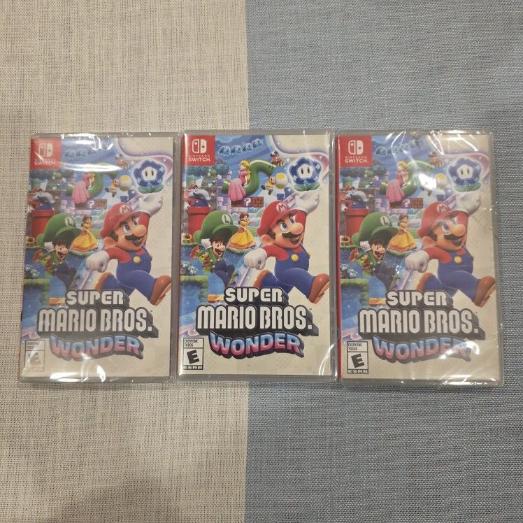 Super Mario Bros. Wonder - Nintendo Switch (US Version)