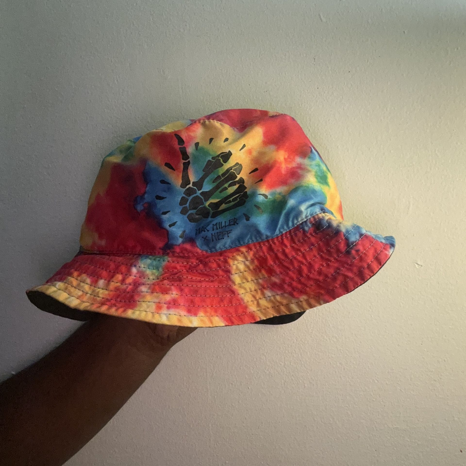 Mac Miller x Neff Reversible Bucket Hat Very Rare Item