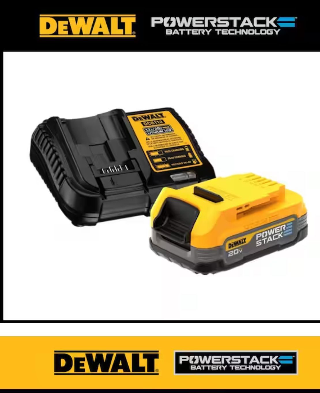 20v Lithium Dewalt Battery And Charger 