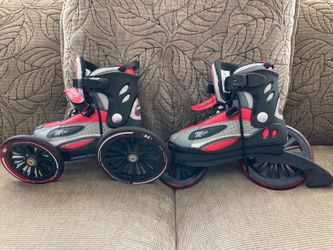 LandRoller Mojo Inline Skates Size 7 Women’s / 6 Men’s EU 38 – Large Wheel Fitness Skates