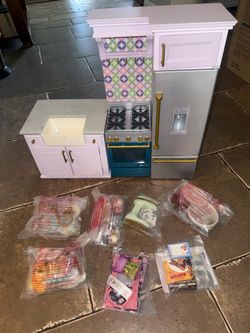 ✨American Girl Kitchen Set - NEW w/ Accessories✨