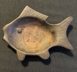 Antique Fish Ashtray From Japan
