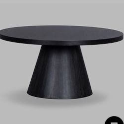Black Coffee Table - Mesa De Centro Negra