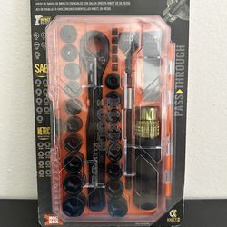 Klein tools pass through impact rated socket set