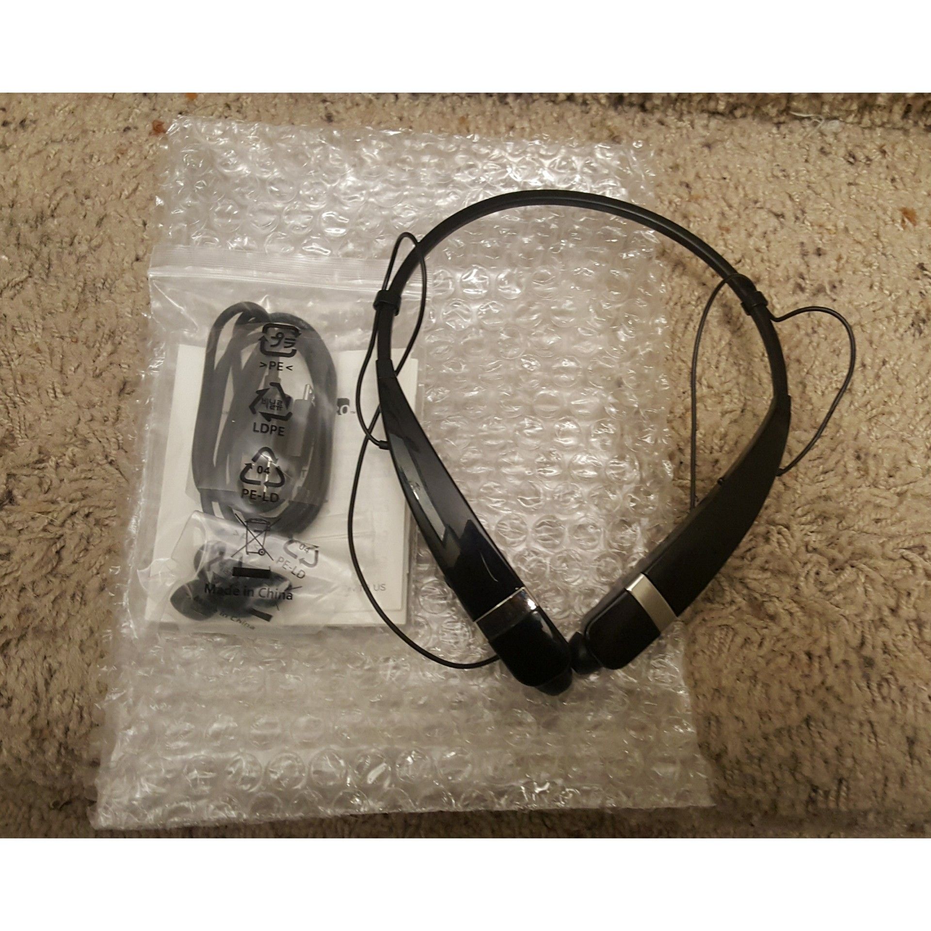 LG Bluetooth headphones