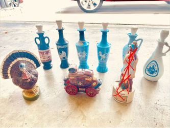 Vintage Jim Bean Liquor Bottles