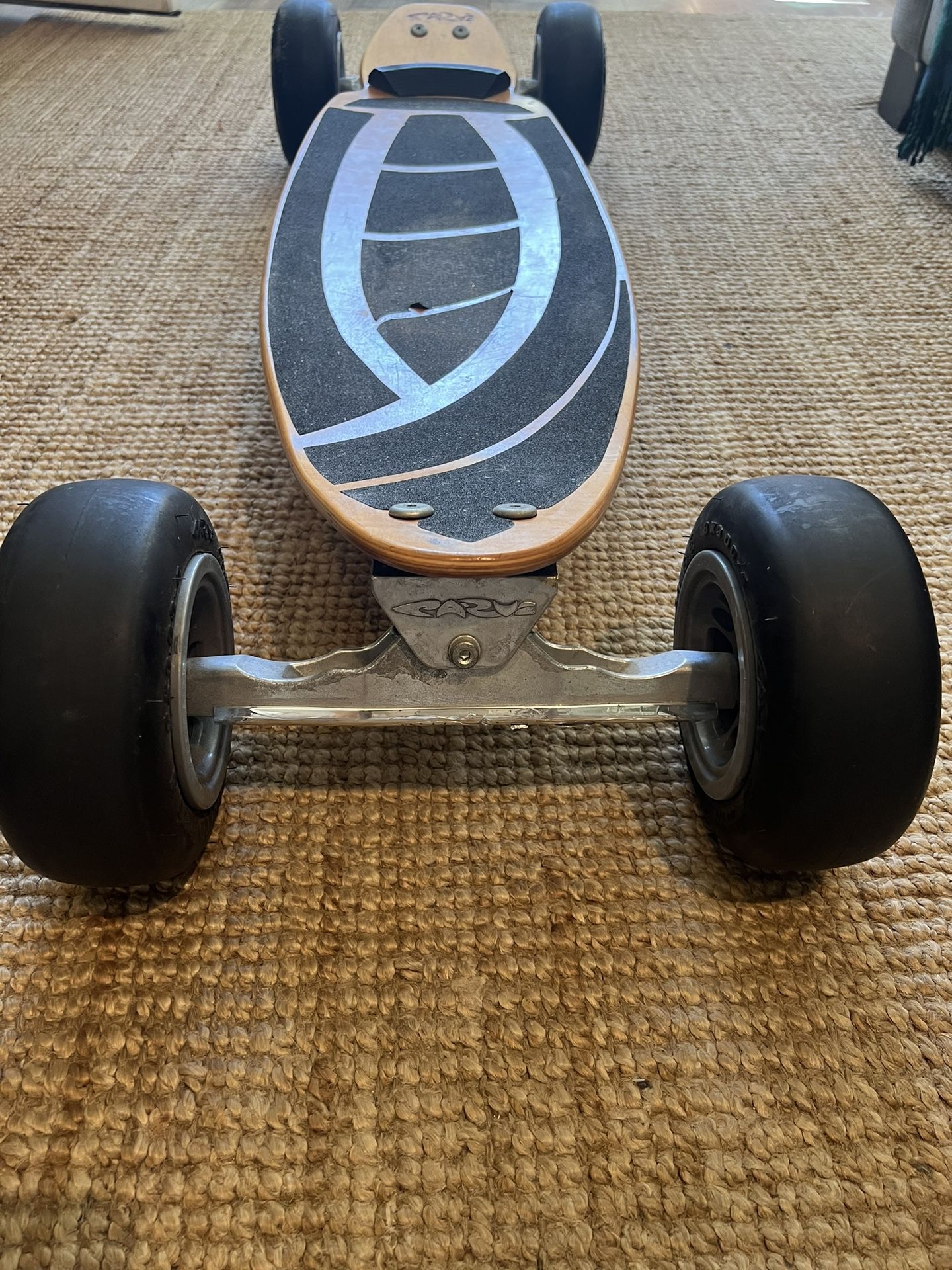 Vintage Carve Board Downhill Skateboard