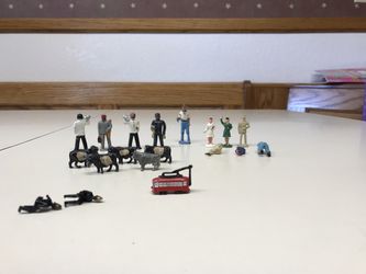 Metal Figurines For Train Sets