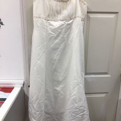 Wedding Dress, Size 18 Like New