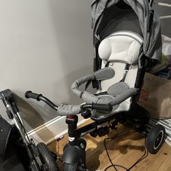 Toddler 3 In One Tricycle Stroller  