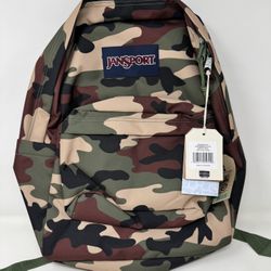 Jansport Exclusive SuperBreak Backpack New With Tags Camo (Brand New)