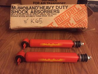 Mulholland heavy duty shock absorbers