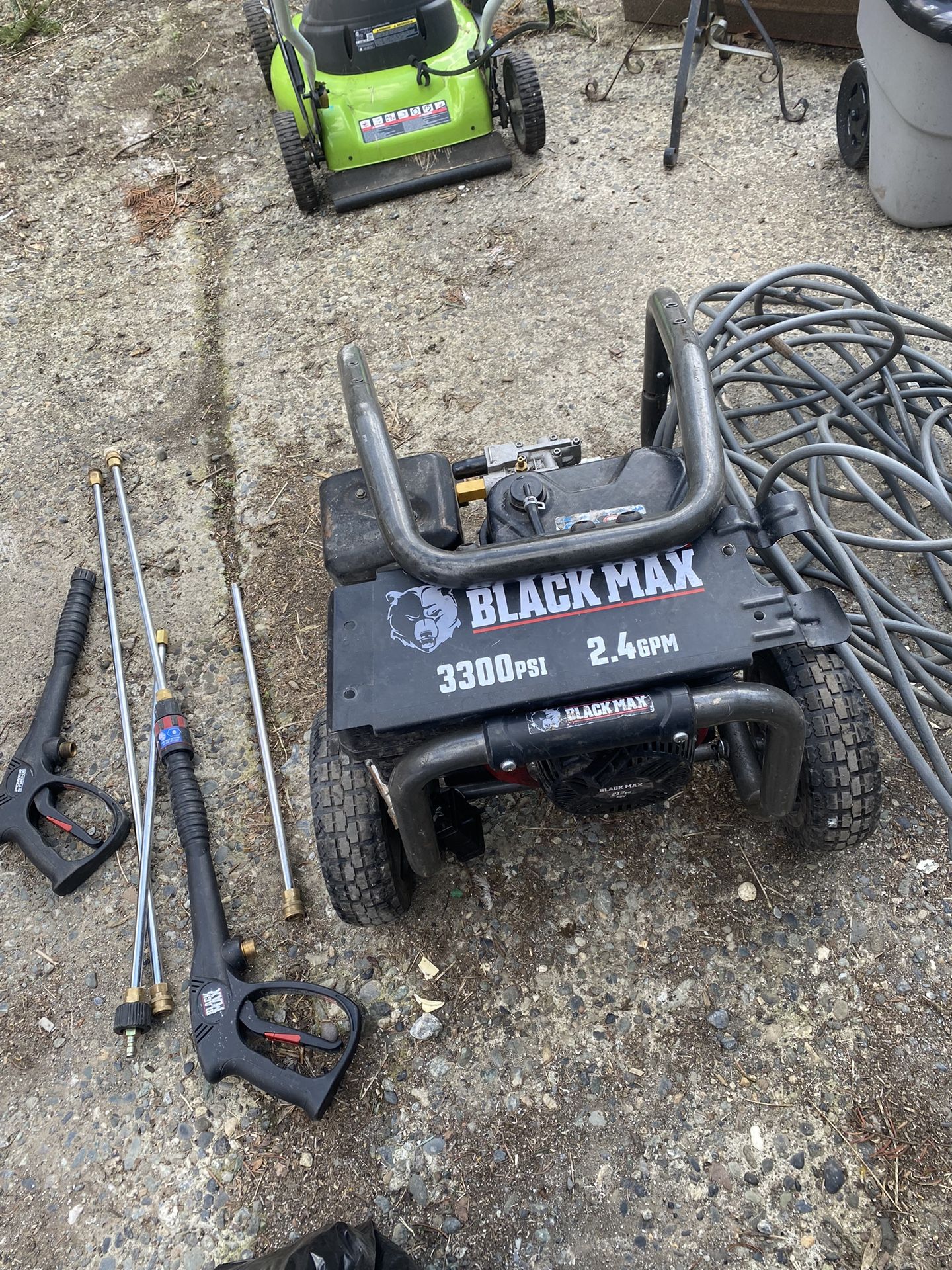 Black Max 3300 psi Pressure Washer for Sale in Granite Falls, WA OfferUp