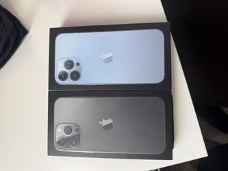 Empty iPhone Box And Designer Bag