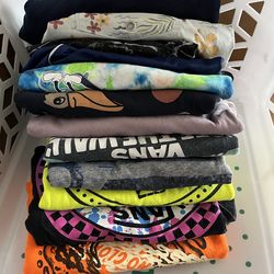 Vans, Adidas, Volcom, RVCA, Salty Crew Gap Boys Large 12 piece LOT SPRING/SUMMER