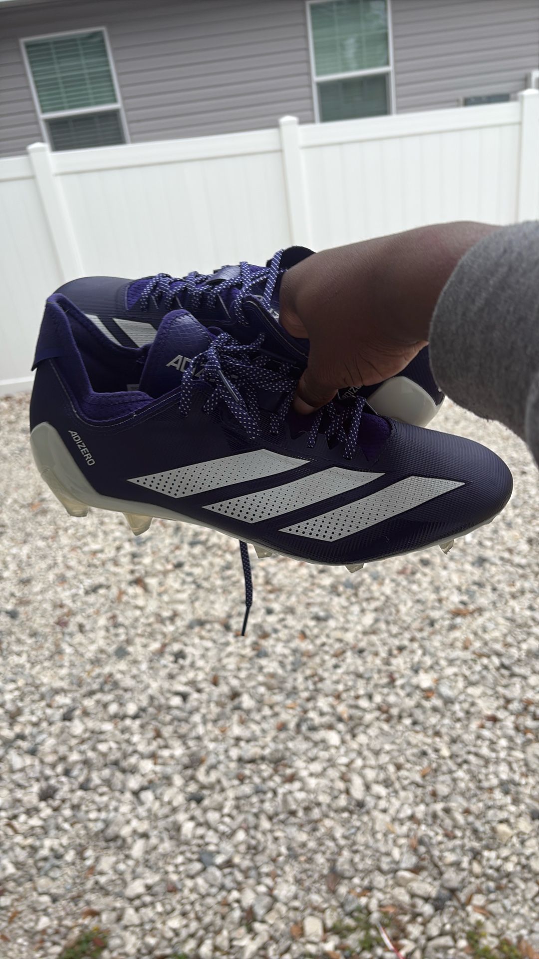 Size 13 Adizero Ecu Cleats