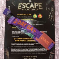 Escape Ticket 