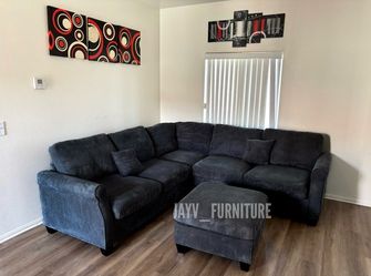 New black sectional