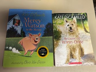 Kate DiCamillo Books: Mercy Watson to the Rescue and Because of Winn-Dixie