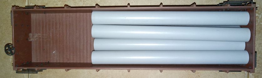 Bachmann Big Haulers  D & RGE Rio Grande Gondola Freoght Car 1638 G Scale 16" Long , Small Holes Drilled In Plastic On Front Bottom