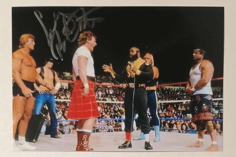 "Cowboy" Bob Orton Signed 4x6 Photo WWE WWF Autograph
