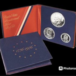 Coin USA 1976 Set  40% Silver. Collectable 