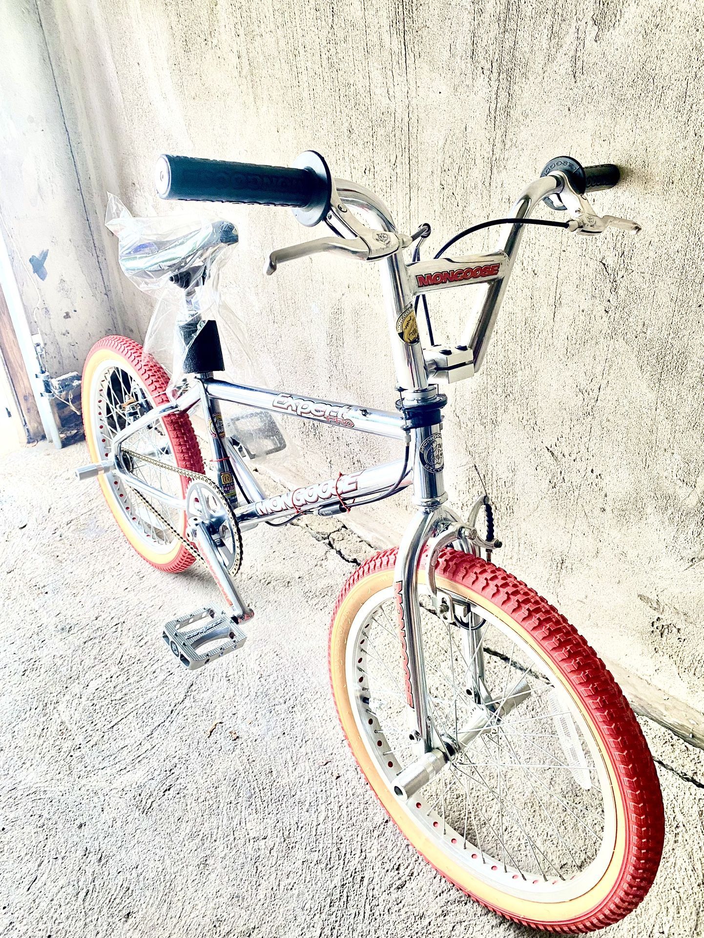 Showroom Quality Rare NOS parts 1995 Mongoose Expert Pro Race ready chromoly bmx bike for Sale