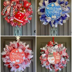 Holiday Wreaths handmade