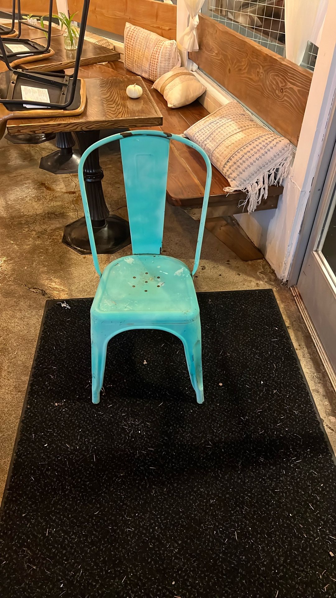 6 Metal Chairs