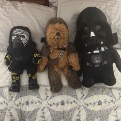 2 Build A Bear Star Wars, And A Darth Vader
