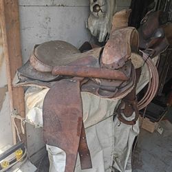 Antique Junior Saddle