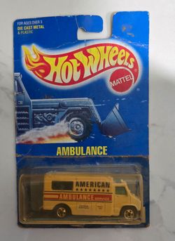 Hot Wheels Vintage Ambulance Die-Cast 1989 #71