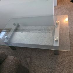 Glass Coffee Table.