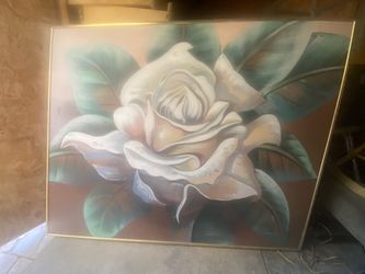 Huge flower picture