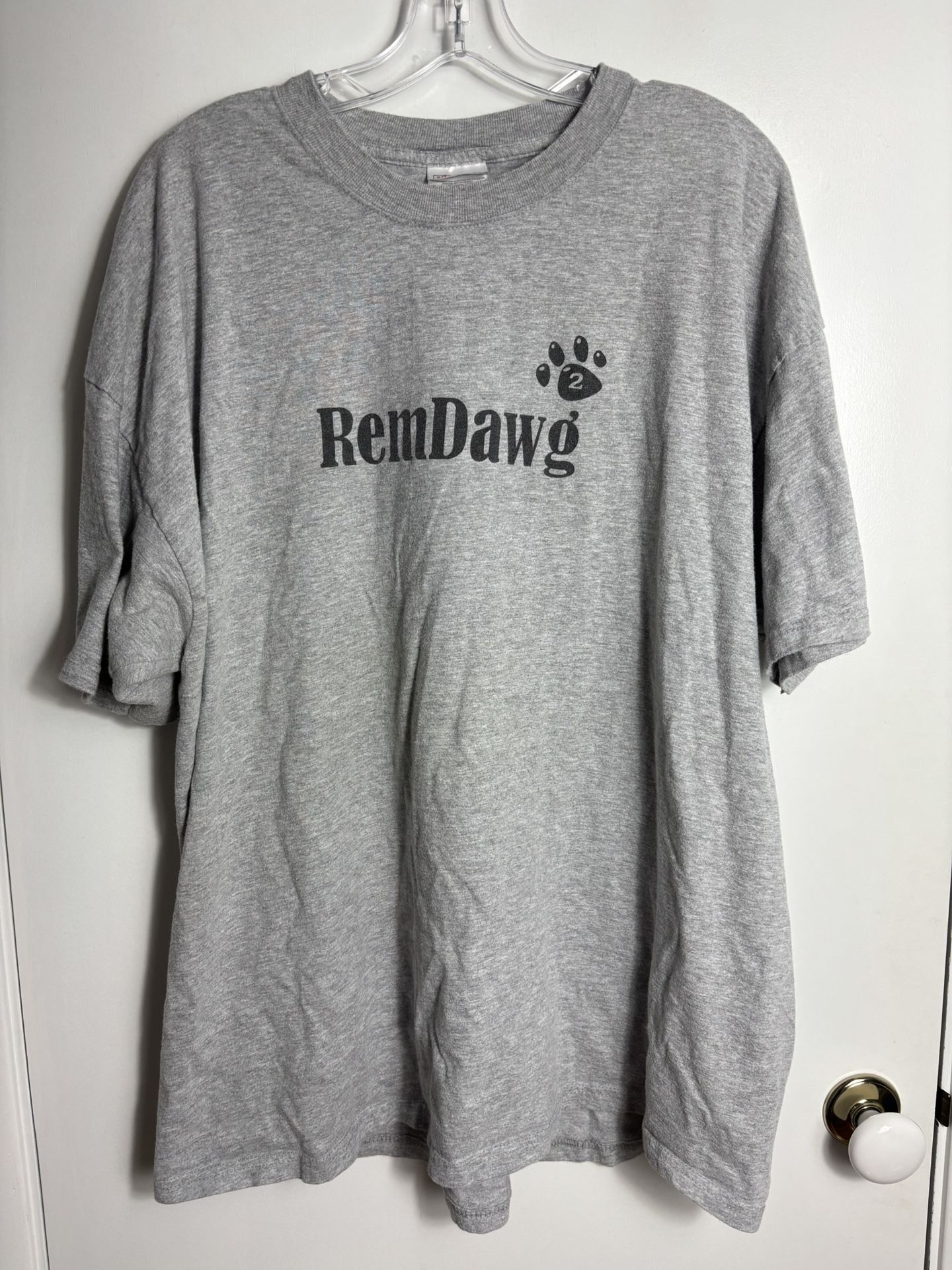 Jerry Remy Rem Dawg T Shirt Vtg 2000s Boston Red Sox Baseball Grey Size 2XL