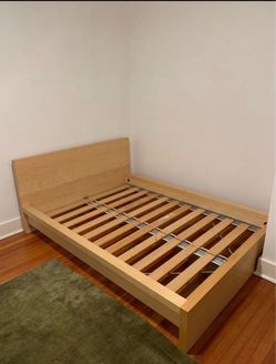 IKEA Malm Full/Queen Bed Frame with Slats