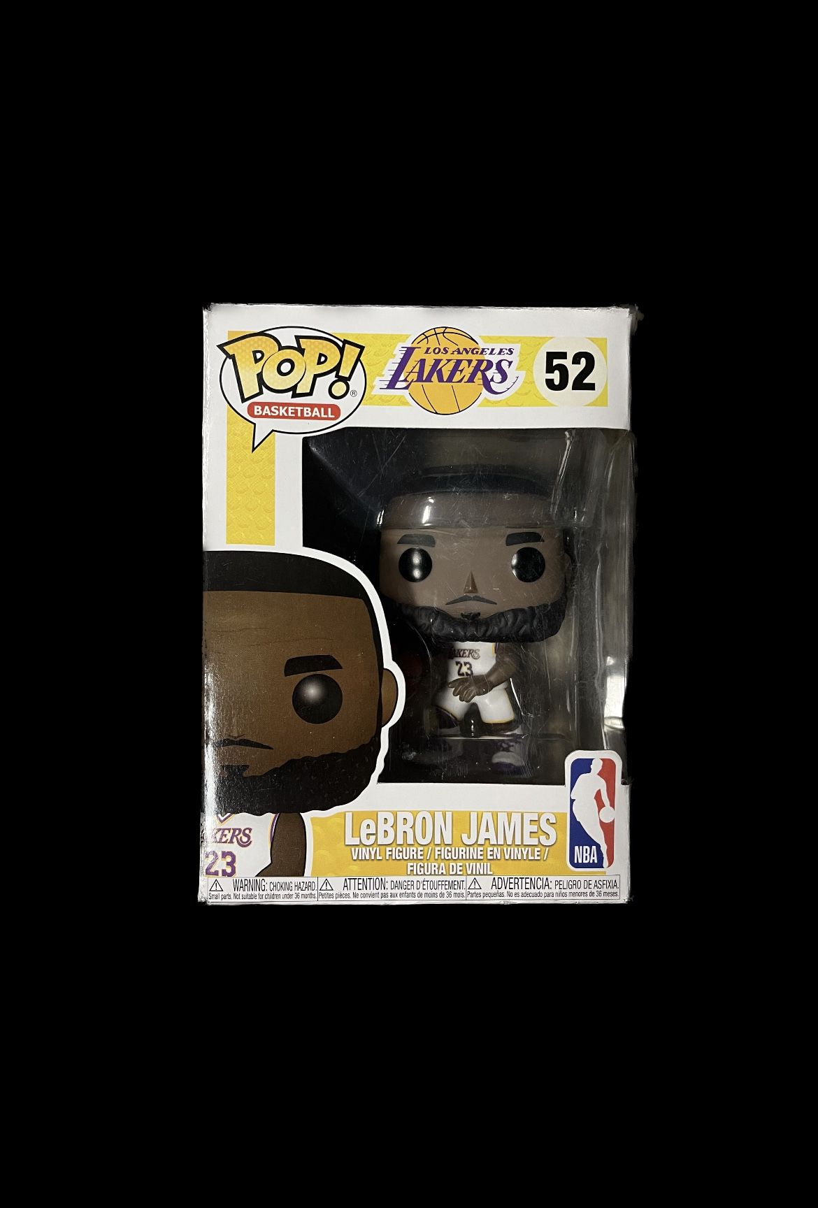  POP! Funko Basketball Los Angeles Lakers Lebron James #52 Vinyl  Figure Exclusive