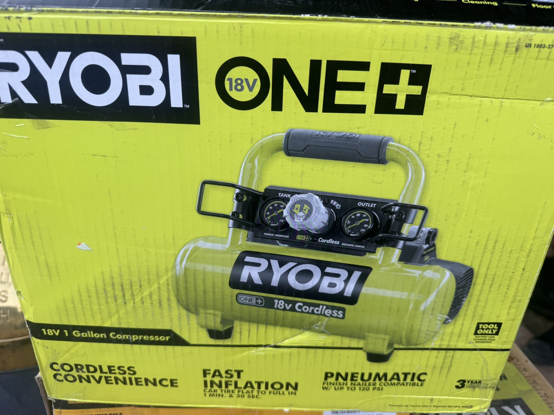 Ryobi Compressor 18v