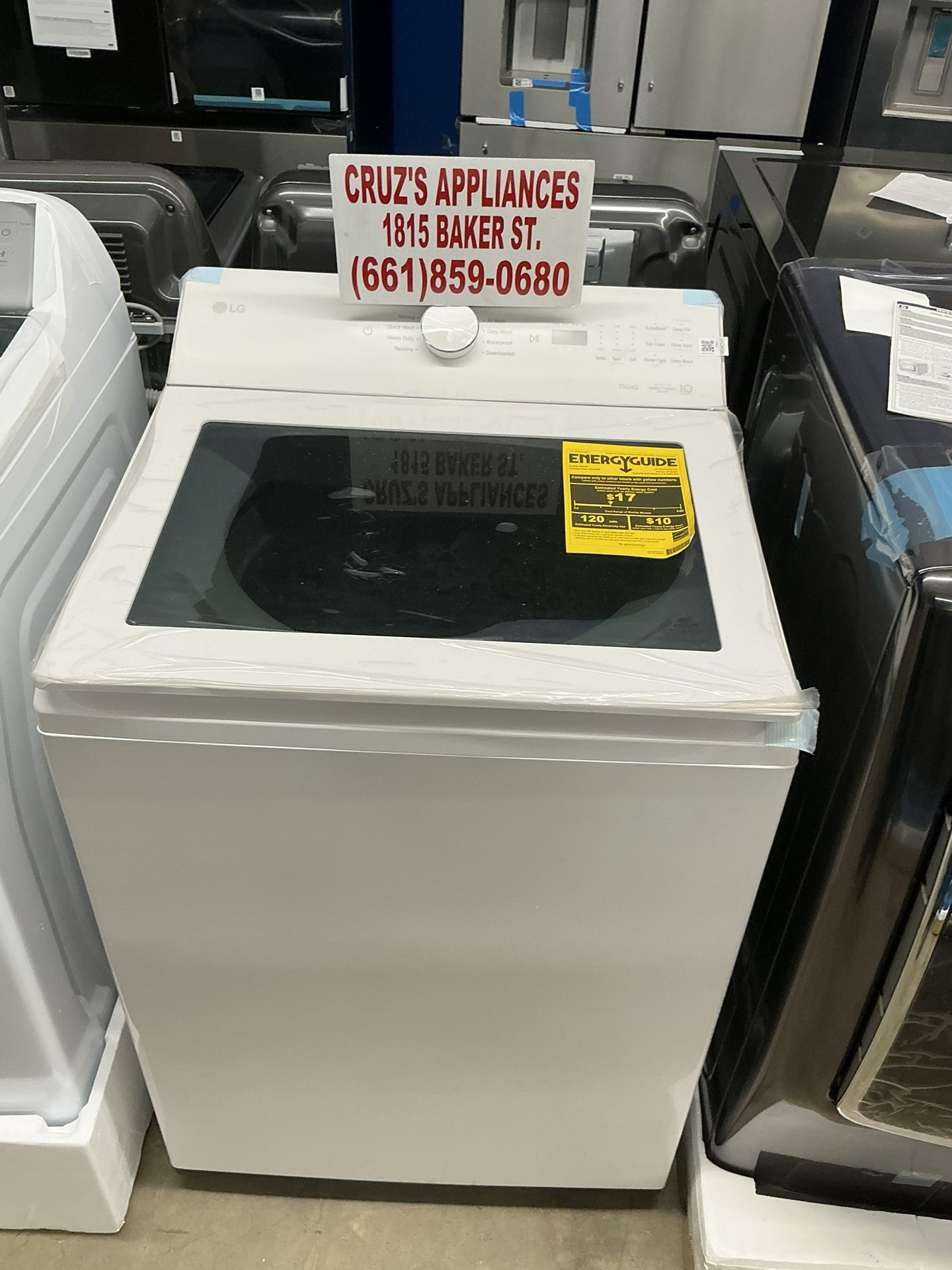 Cruz S Appliances Sales Brand New LG Washer