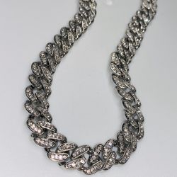 22k Stainless Steel Miami Cuban Choker Necklace