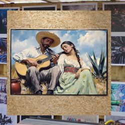 Framed poster ready to hang 