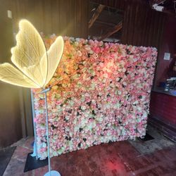 Flower Wall Backdrop 
